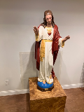 restoration of three statues