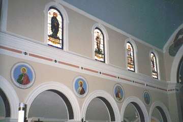 Cathedral interiors of Churches use best New Jersey plaster paining restoration company